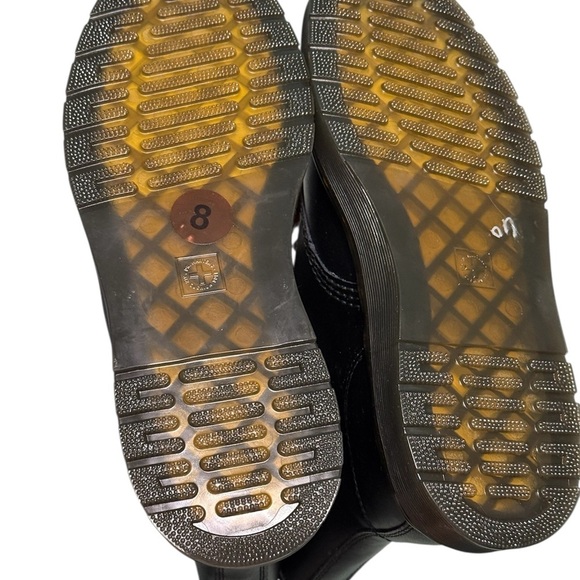 Dr. Martens Zavala Air Wair Black Boots AW004 Women's Size 8 - Picture 8 of 10